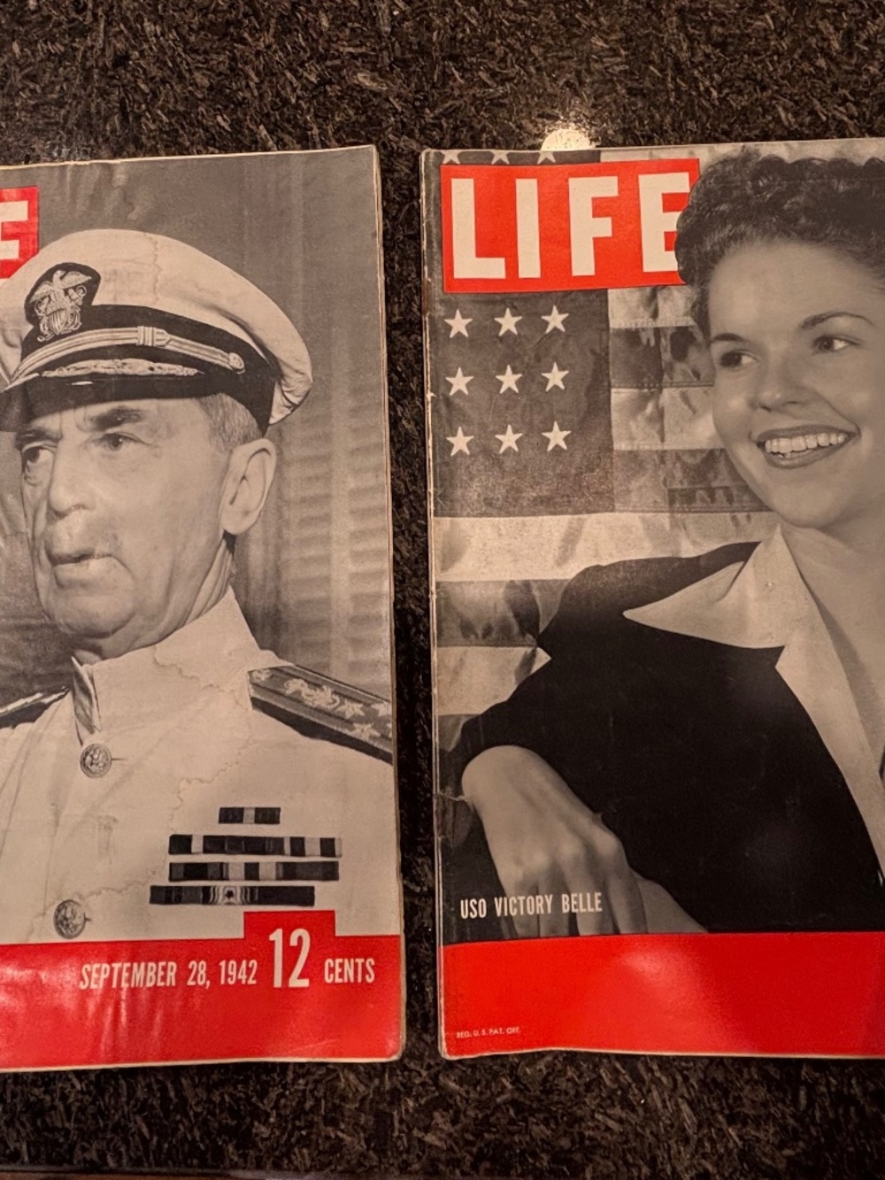 Two 942 Life Magazines
